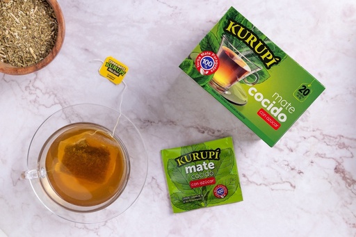 [20597] Kurupi Mate Cocido Con Azucar 20 Saquitos
