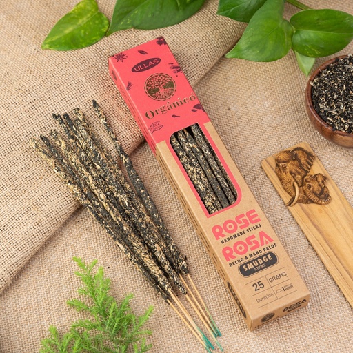 [8906007627801] Organico Rosa Hecho A Mano Palos