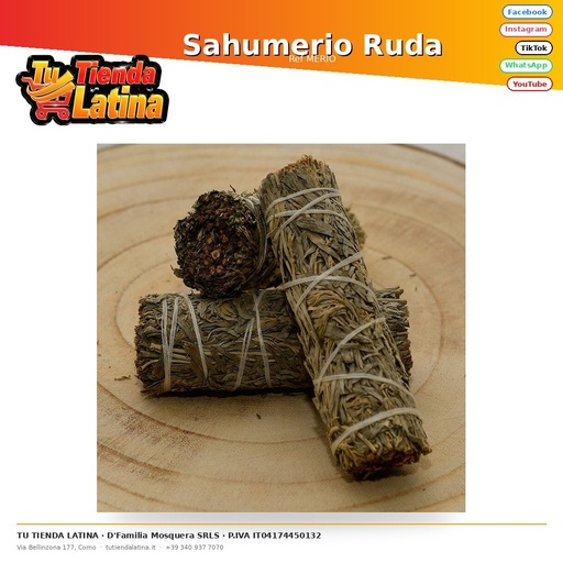 [MERIO] Sahumerio Ruda