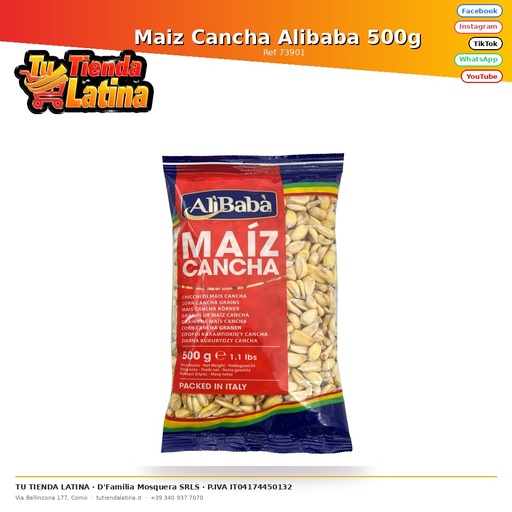 [73901] Alibaba Cancha Corn 500g