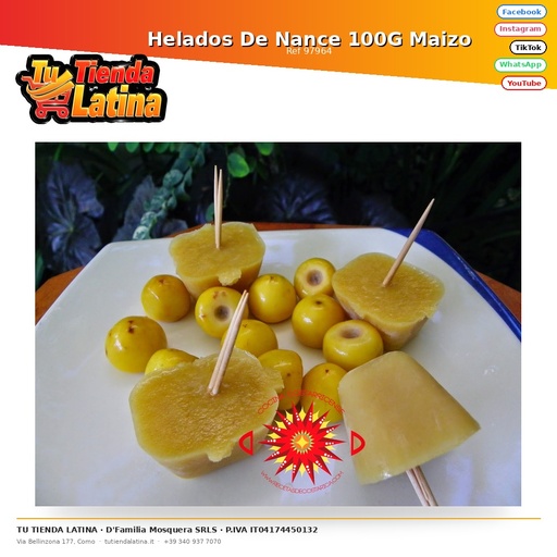 [97964] Helados De Nance 100G Maizo