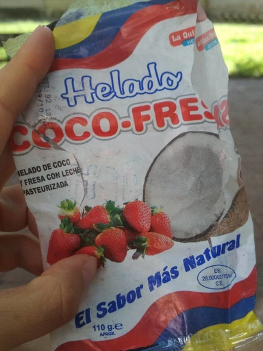 [98886] Helados Maizo Coco Con Fresa 100G