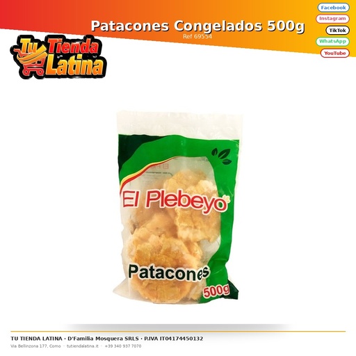 [69554] Pataconi Surgelati 500g