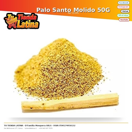 [12345] Ground Palo Santo 50G