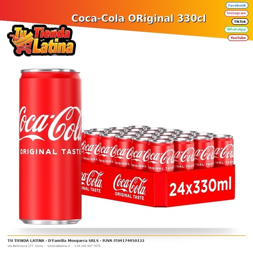 Coca-Cola ORIGINALE 330cl