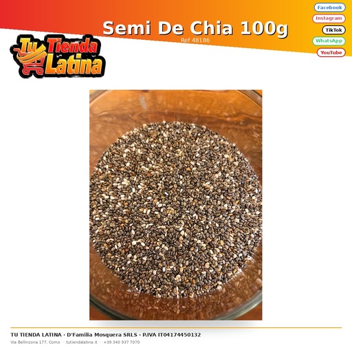 [48186] Semi De Chia 100g