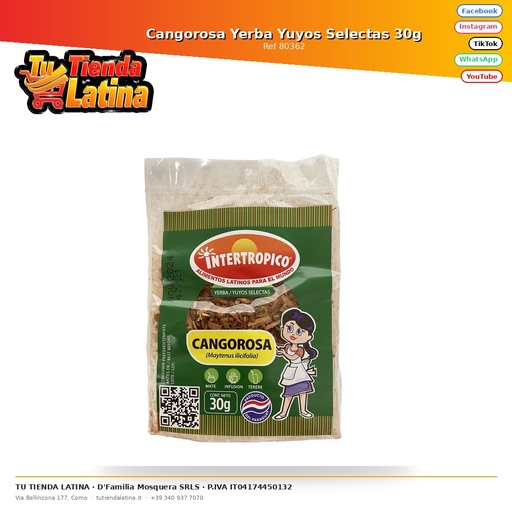 [80362] Cangorosa Yerba con Erbe Selezionate 30g