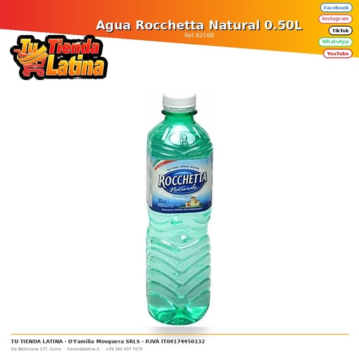 [82588] Rocchetta Acqua Naturale 0,50L