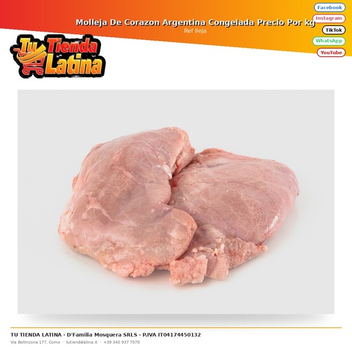 [lleja] Molleja De Corazon Argentina Congelada Precio Por kg