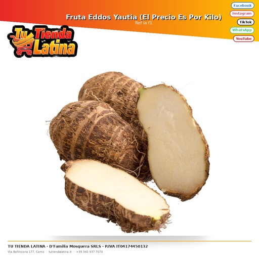 [ia f1] Eddos Yautia Fruit (Price is Per Kilo)