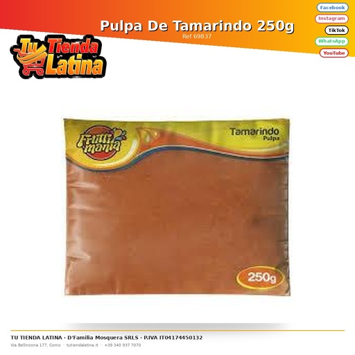 [69837] Polpa Di Tamarindo 250g