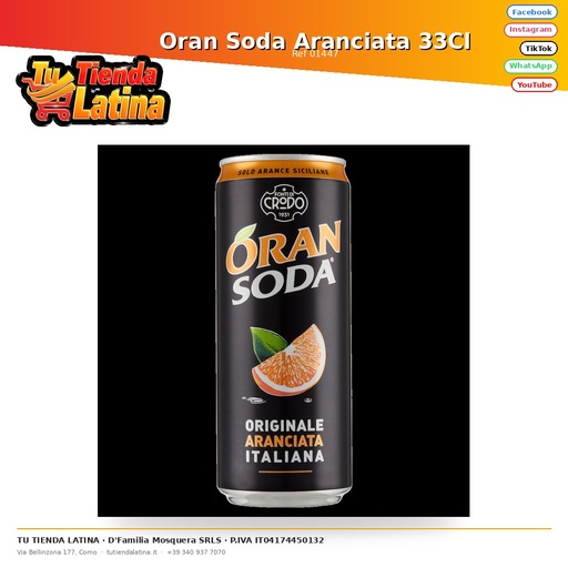 [01447] Oransoda Naranja 33cl