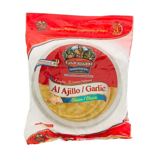 [000026] Casabe Al Ajillo Guanami 227gr (Repubblica Dominicana)