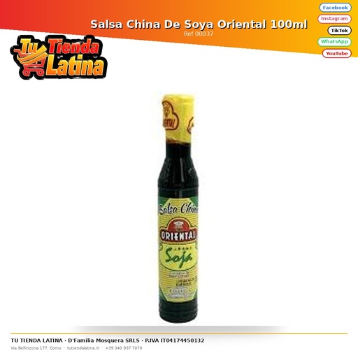 [00037] Salsa China De Soya Oriental 100ml