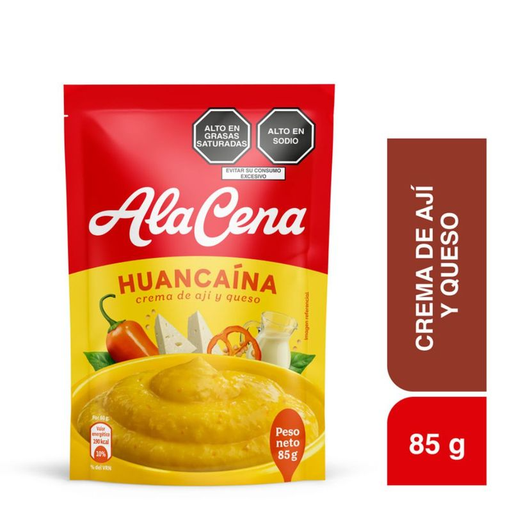 [43915] Huancaina Crema De Aji Y Queso Alacen 85g