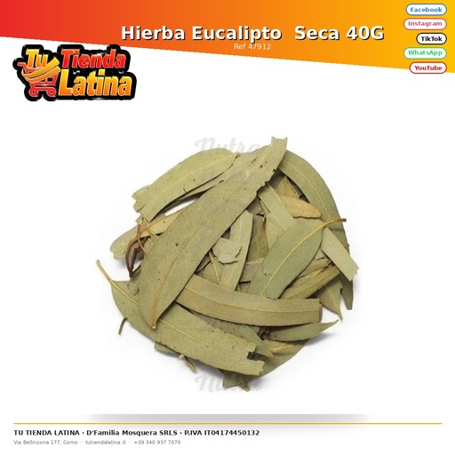[47912] Dried Eucalyptus Herb 40G