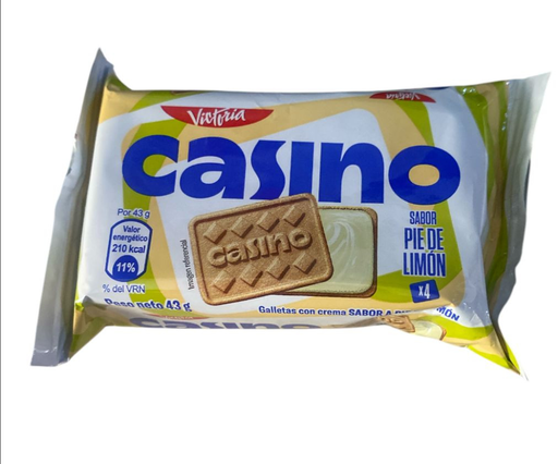 [80569] Galletas Casino Pie De Limon 43G