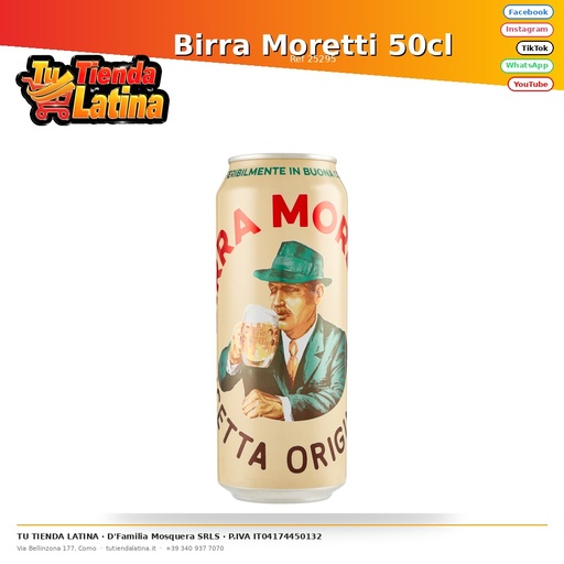 [25295] Birra Moretti 50cl