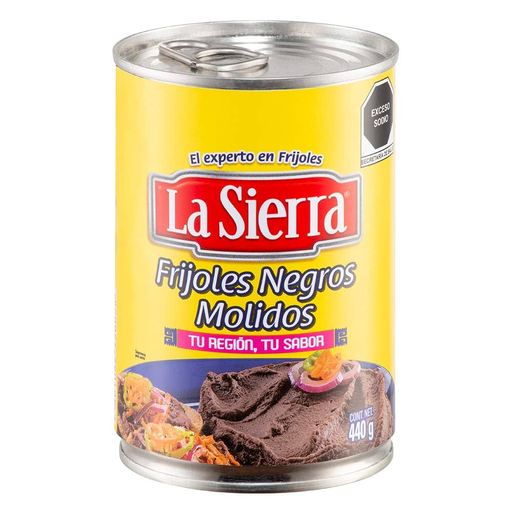 [20028] La Sierra  Frijoles Molidos Negros 440G