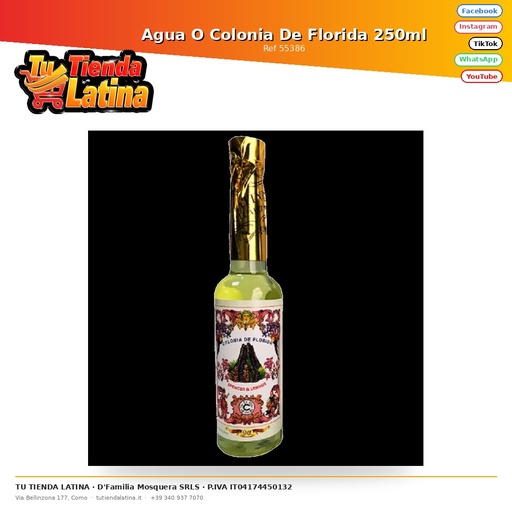 [55386] Florida Acqua O Colonia 250ml