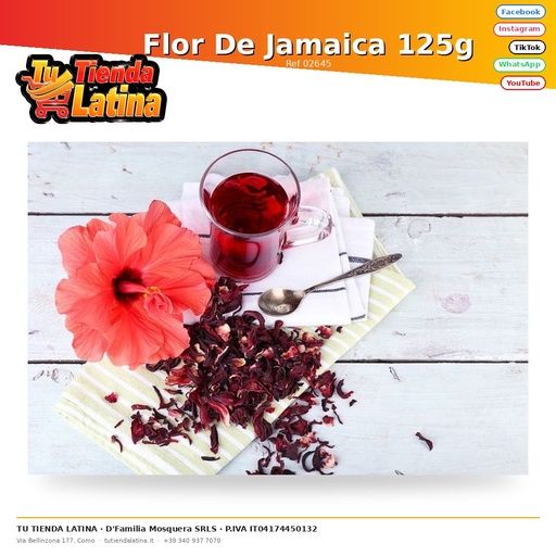 [02645] Jamaica Flower 125g