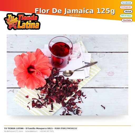 [02645] Jamaica Flower 125g