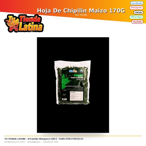 [59396] Chipilin Corn Leaf 170G