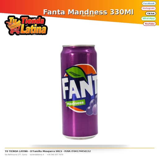 [00183] Fanta Mandness 330Ml