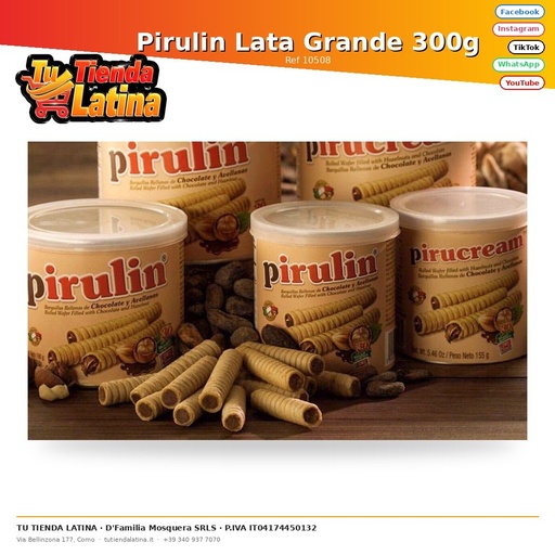 [10508] Pirulina Lattina Grande 300g