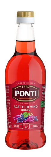[07205] Aceto Di Vino Rosso Ponti - 1 Lt