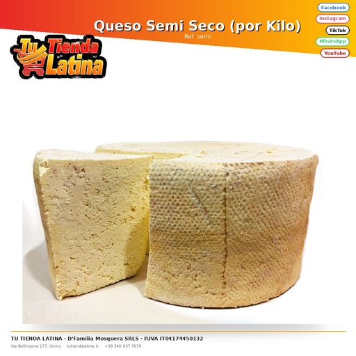 [ semi] Queso Semi Seco (por Kilo)
