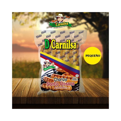 [55989] Chorizo Santa Rosano Autentico 500g