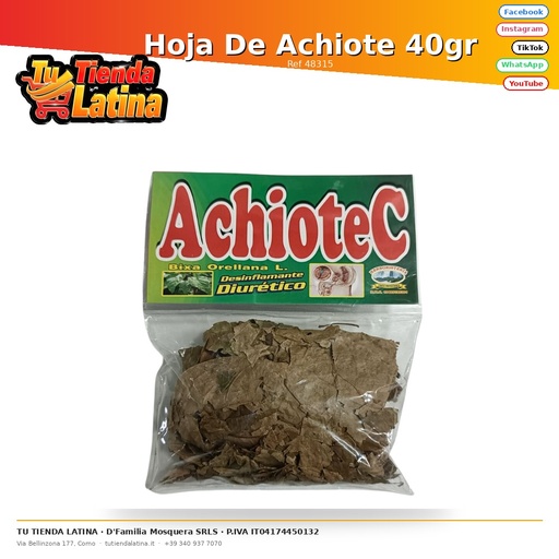 [48315] Annatto Leaf 40gr