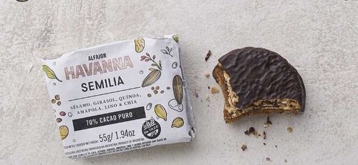 [00440] Alfajor Havanna Semilia 70% Cacao 55g