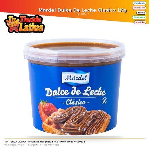 [01507] Mardel Dulce De Leche Clasico 1Kg