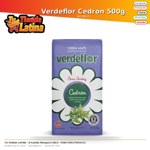 [00517] Verdeflor Cedron 500g