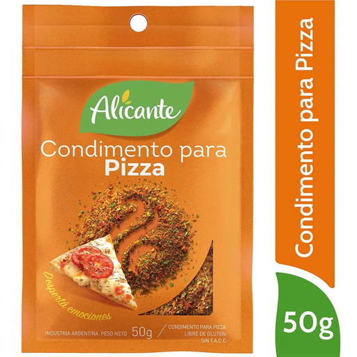 Alicante Condimento Para Pizza 50g