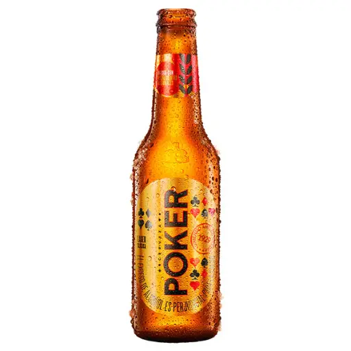 Cerveza Poker Lager 330ml