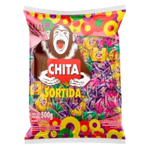 Bala Sortida Chita 500g