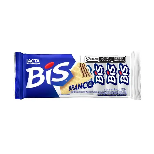 Bis Branco Lacta 100.8g