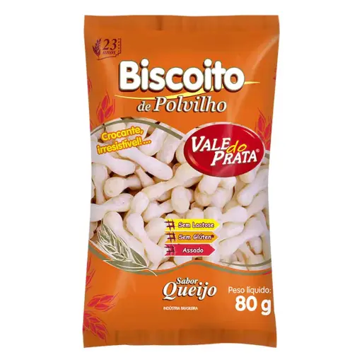 Biscoito Polvilho Queijo Palito Vale Do Prata 80g