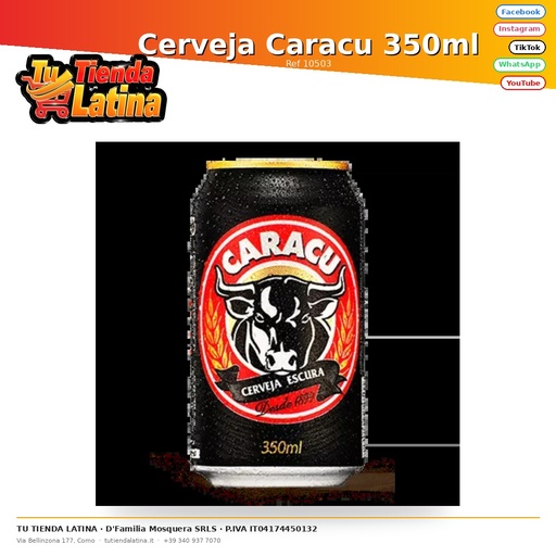 [10503] Cerveja Caracu 350ml