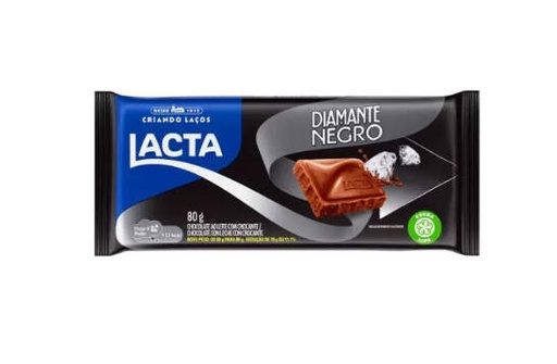 Chocolate Diamante Negro Lacta 20g
