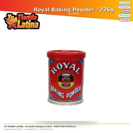 [80836] Lievito Royal 226g