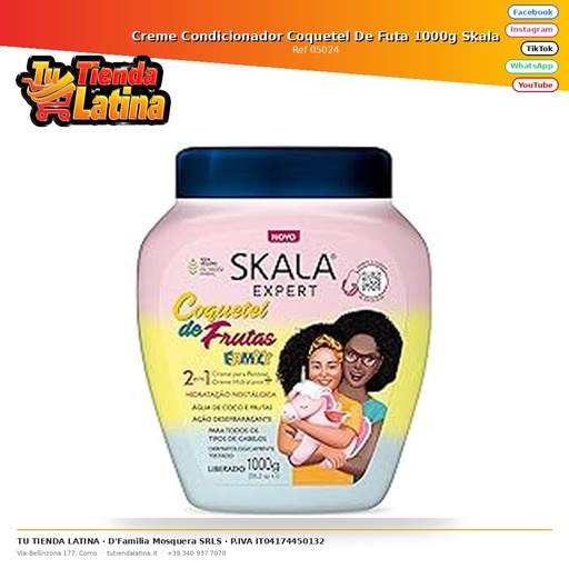 [05024] Futa Coquetel Conditioning Creme 1000g Skala