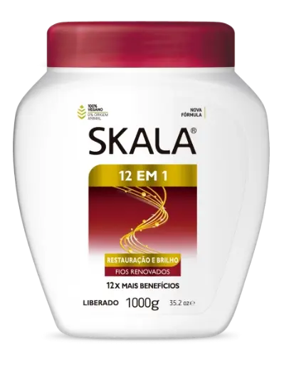 Creme Condicionador 12 Em 1 1000g Skala