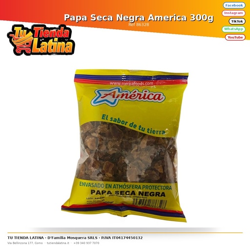 [86328] Patate Nere Americane Secche 300g
