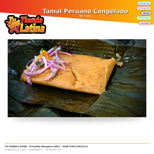 [males] Tamal Peruano Congelado