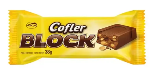 Chocolate Con Leche Arcor Block 38g 