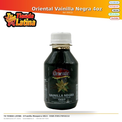 [00622] Oriental Vainilla Negra 4oz